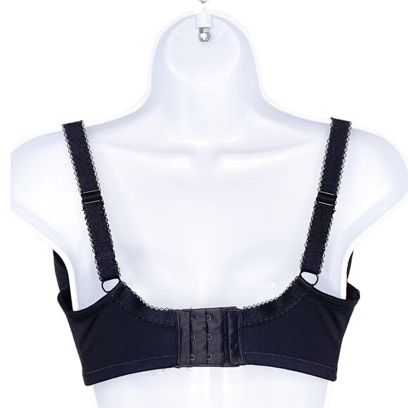 Le Mystere Lace Tisha Bra Black 32DDD/F NEW - Picture 3 of 11